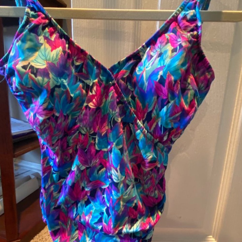 Desiree Multi color swimsuit Size 14